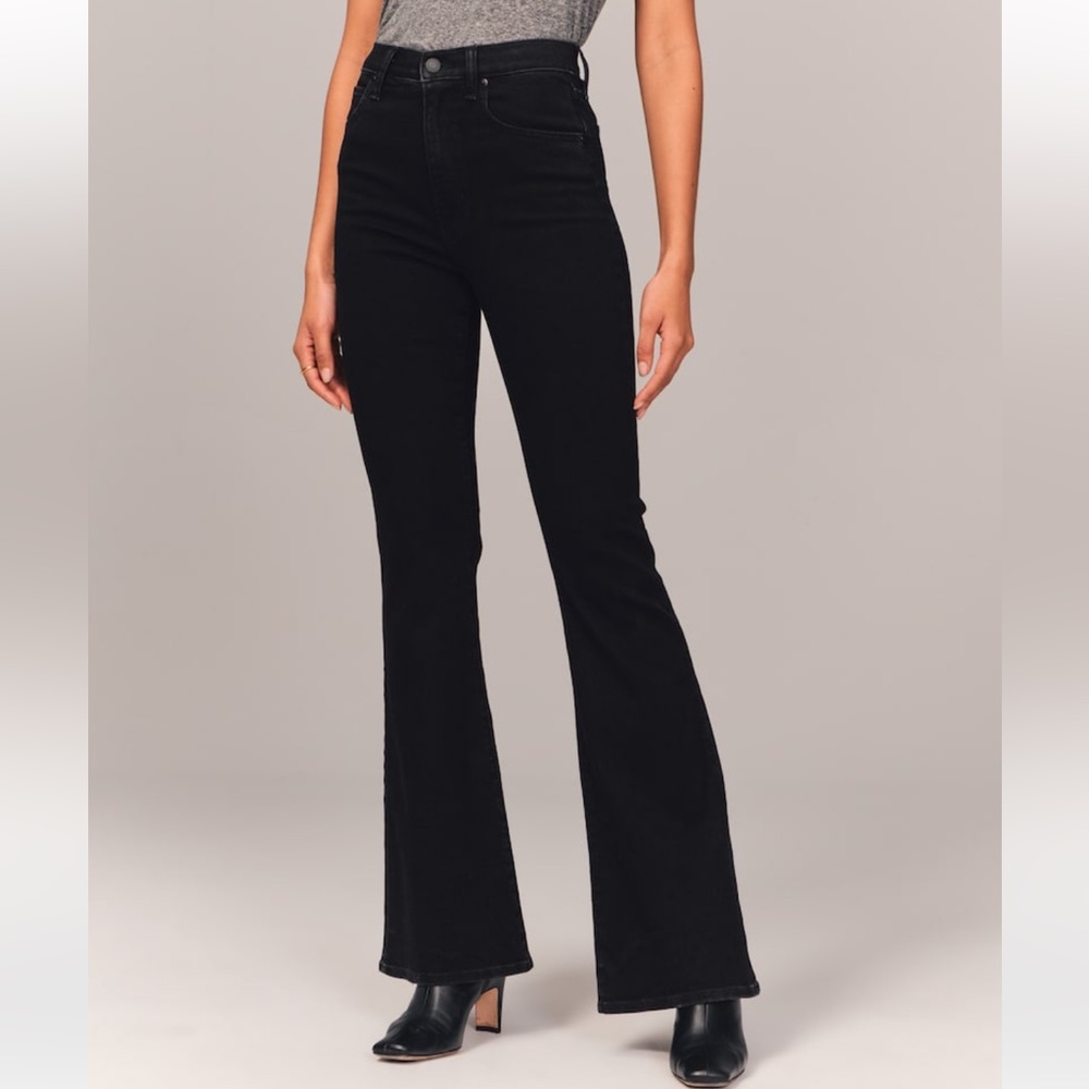 Abercrombie Ultra High Rise Flare Jean